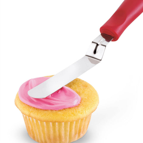 Image of Cuisipro Red Offset Spatula - Cuisipro USA