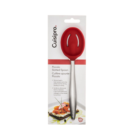 Image of Cuisipro Silicone Piccolo (Mini) Slotted Spoon
