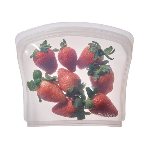 Image of Cuisipro Reusable Bags Clear 800ml