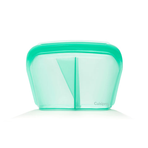 Image of Stand Up Reusable Bag w/ Divider, 1300ml