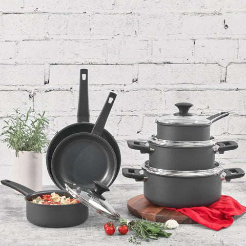 Image of Aluminum Cookware 10pc Set
