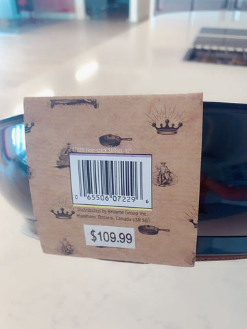 Image of 限時優惠|加拿大知名品牌Chuck-Hughes 12「(30cm)不沾不銹鋼平底鍋