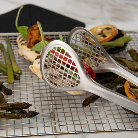 Image of Cuisipro Stainless Steel Grill / Fry Tongs