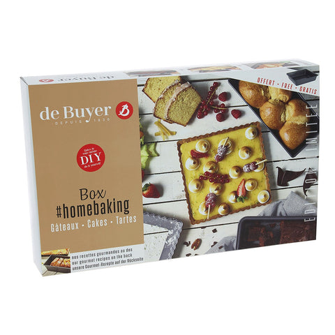 Image of de Buyer Homebaking Cakes + Tart Box - Ltd Edition, 3 Piece
