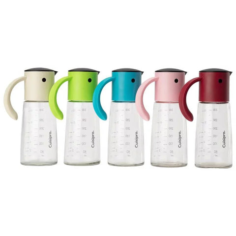 Image of 自动开合防滴漏玻璃油壶 300ml