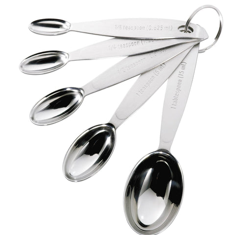 Image of Cuisipro Stainless Steel Measuring Spoons  _Set of 5 - Cuisipro USA