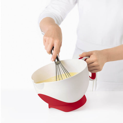 Image of Cuisipro Red Deluxe Batter Bowl - Cuisipro USA
