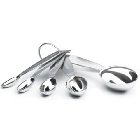 Image of Cuisipro Stainless Steel Measuring Cups and Spoon Set