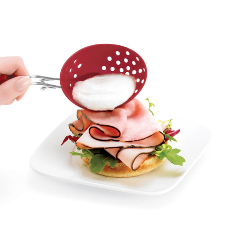 Image of Cuisipro Red Egg Poacher _Set of 2 - Cuisipro USA