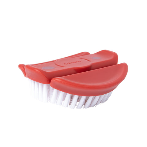 Image of Vegetable Cleaning Brush Soft Red