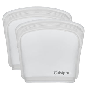 Cuisipro Reusable Bags Clear 200ml (set of 2)