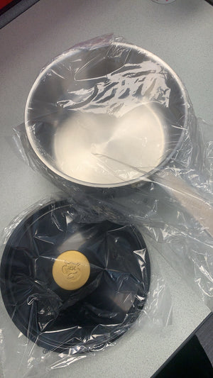 Canadian famous brand Chuck-Hughes black stainless steel non-stick soup pot (all metal)