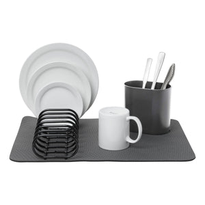 CUISIPRO Dish Rack Charcoal Grey