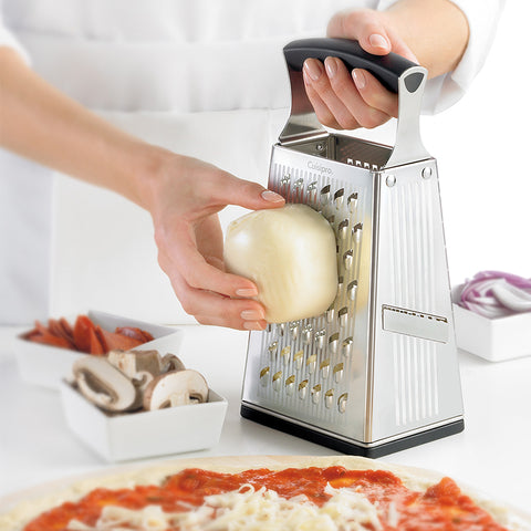 Image of Stainless steel four-sided grater 