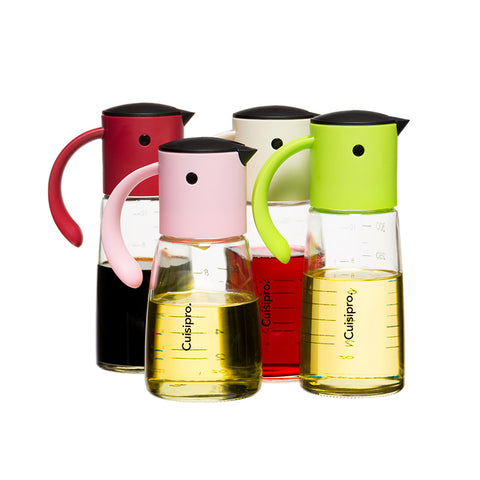 Image of 自动开合防滴漏玻璃油壶 300ml