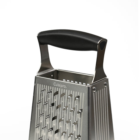 Image of Stainless steel four-sided grater 