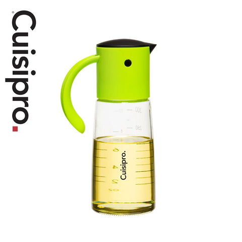 Image of 自动开合防滴漏玻璃油壶 300ml
