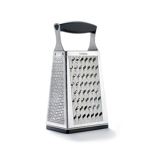 Image of Stainless steel four-sided grater 